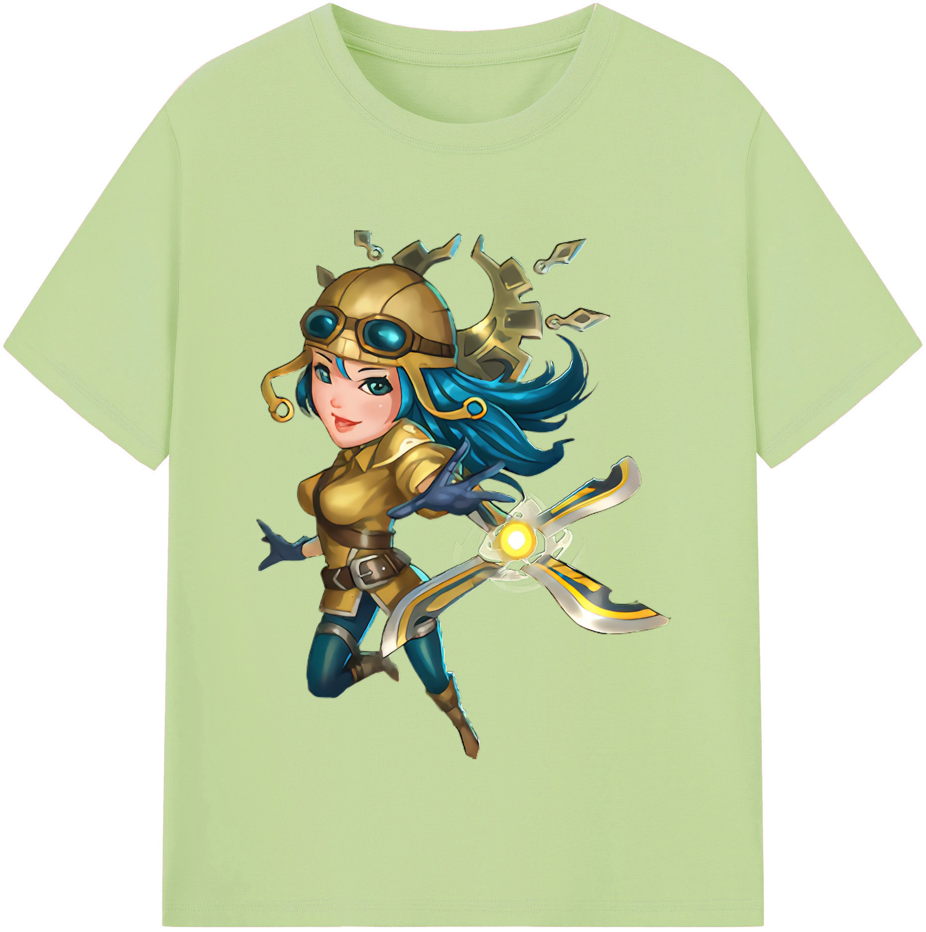 リーグ・オブ・レジェンド League of Legends LOL 綿100％半袖Tシャツ（フロントプリント）
